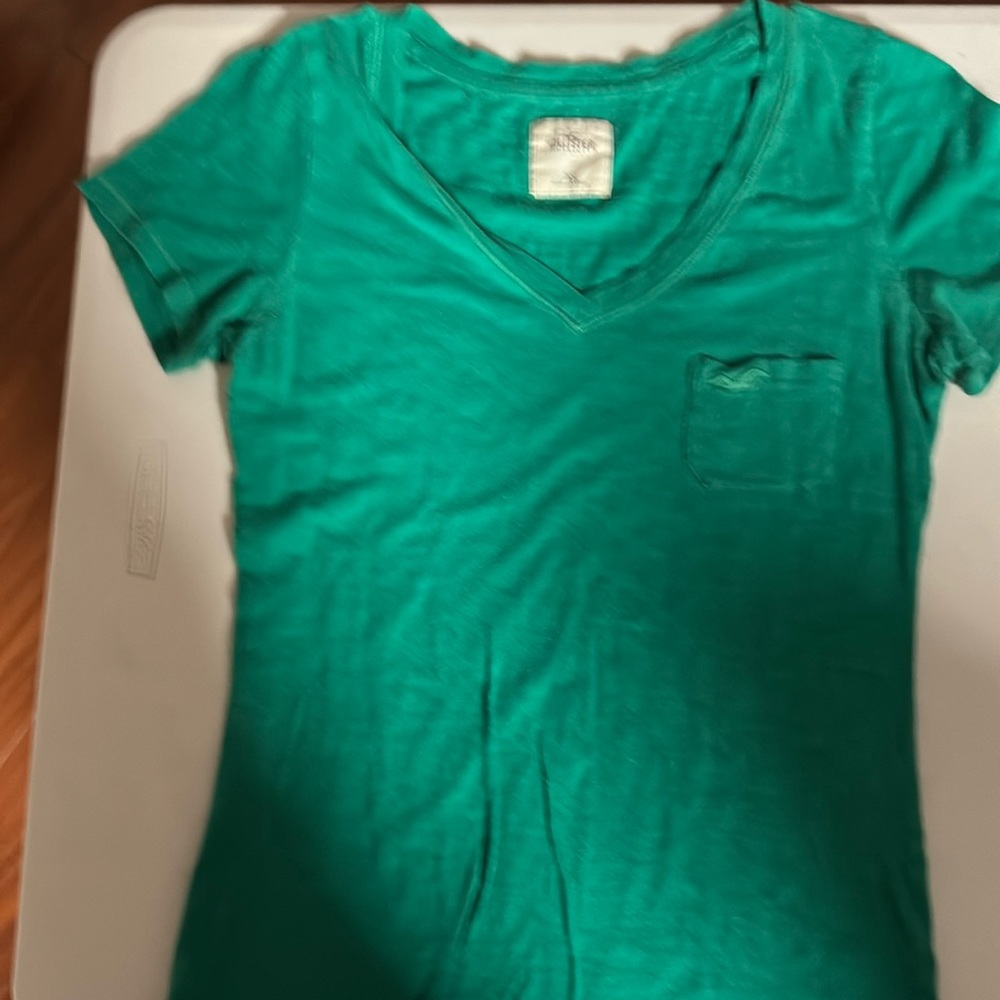 Hollister Baby Tee with Pocket